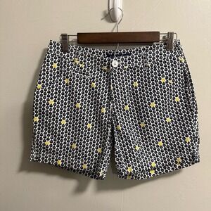 Columbia PFG Super Bonehead Women's Fishing Shorts Sail Boat Allover Pattern 26L